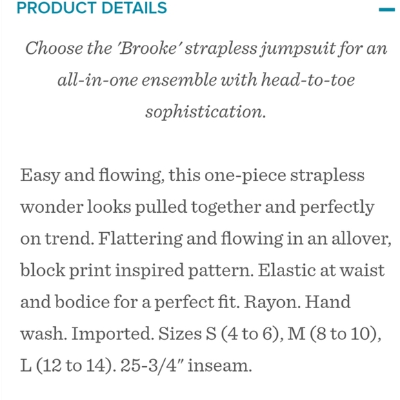 🆕🌿sundance JUMPSUIT🌿 - Picture 8 of 8